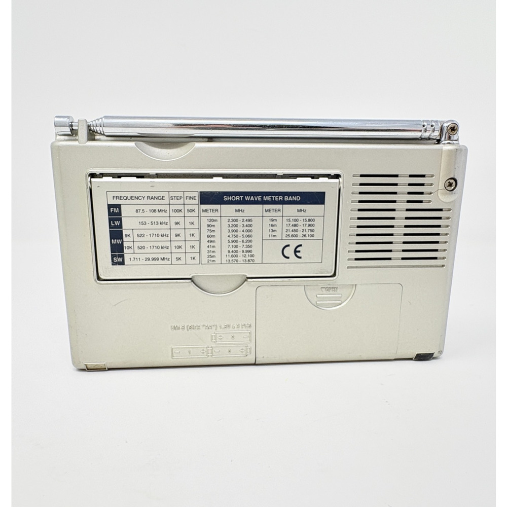Sangean ATS-606A FM LW MW SW World Band Radio Receiver Tested Working 1990s Vtg - Picture 3 of 10